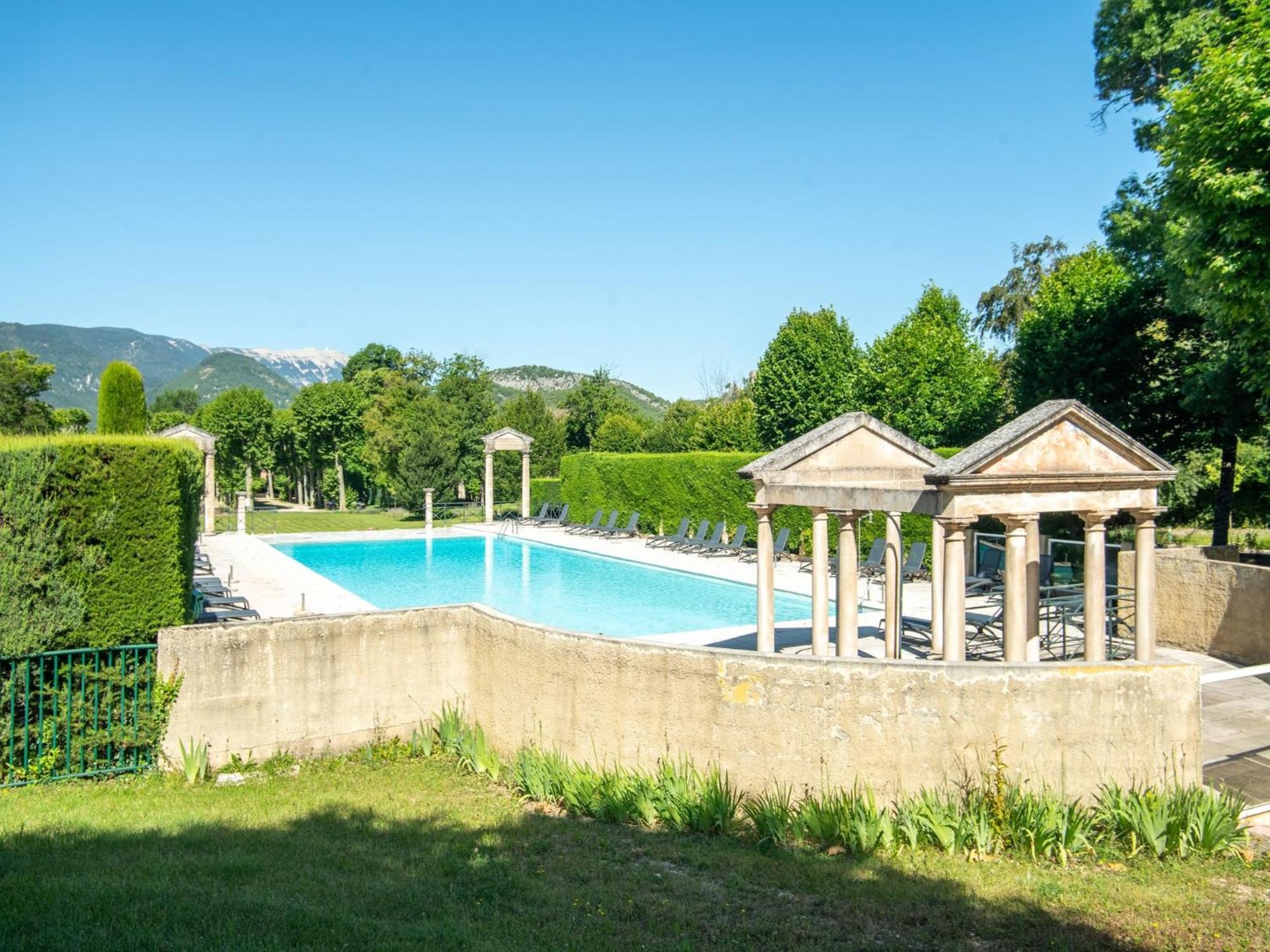 Cozy Apartment With Swimming Pool Terrace Garden Parking Montbrun-les-Bains Exteriér fotografie