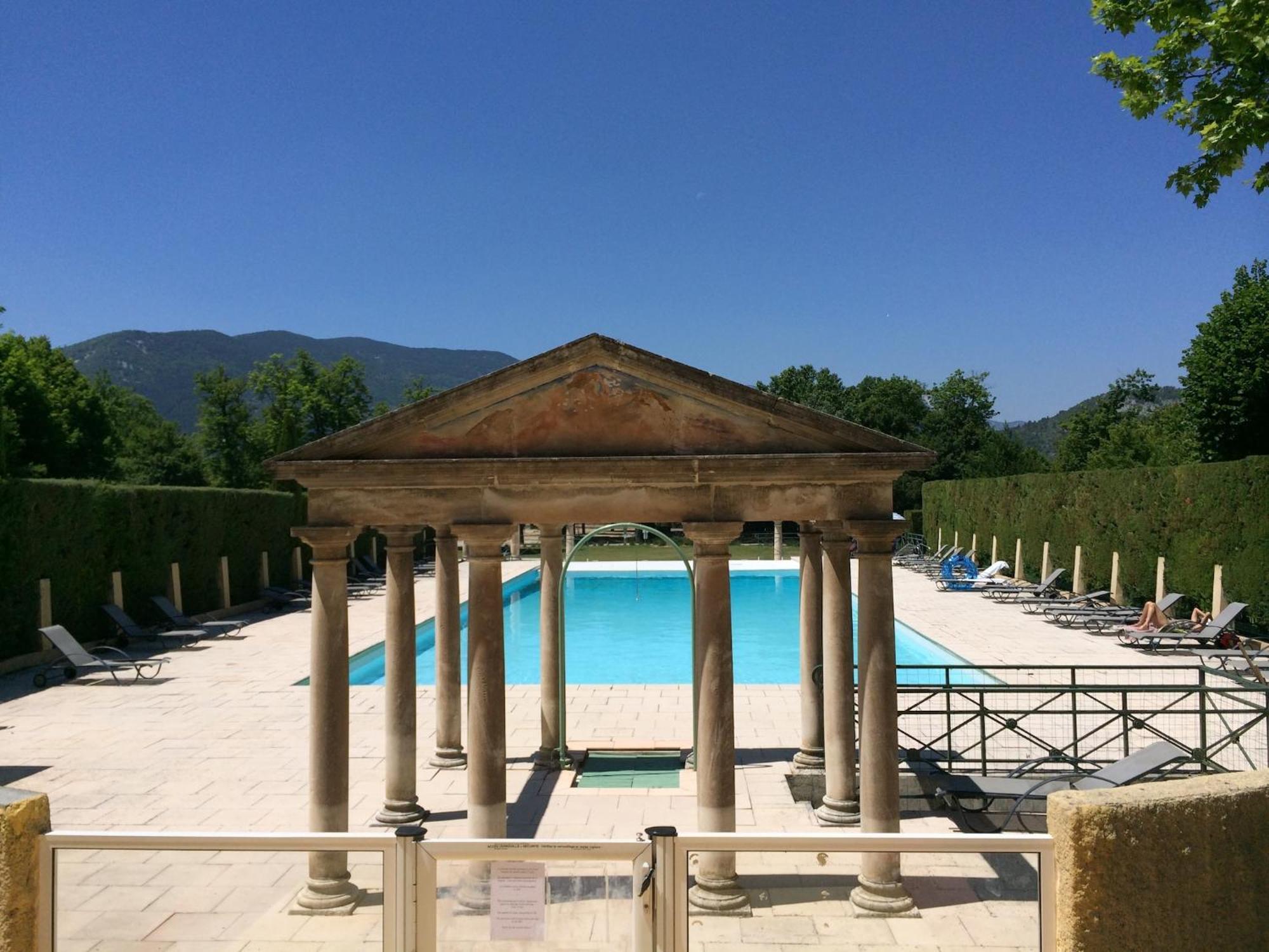 Cozy Apartment With Swimming Pool Terrace Garden Parking Montbrun-les-Bains Exteriér fotografie