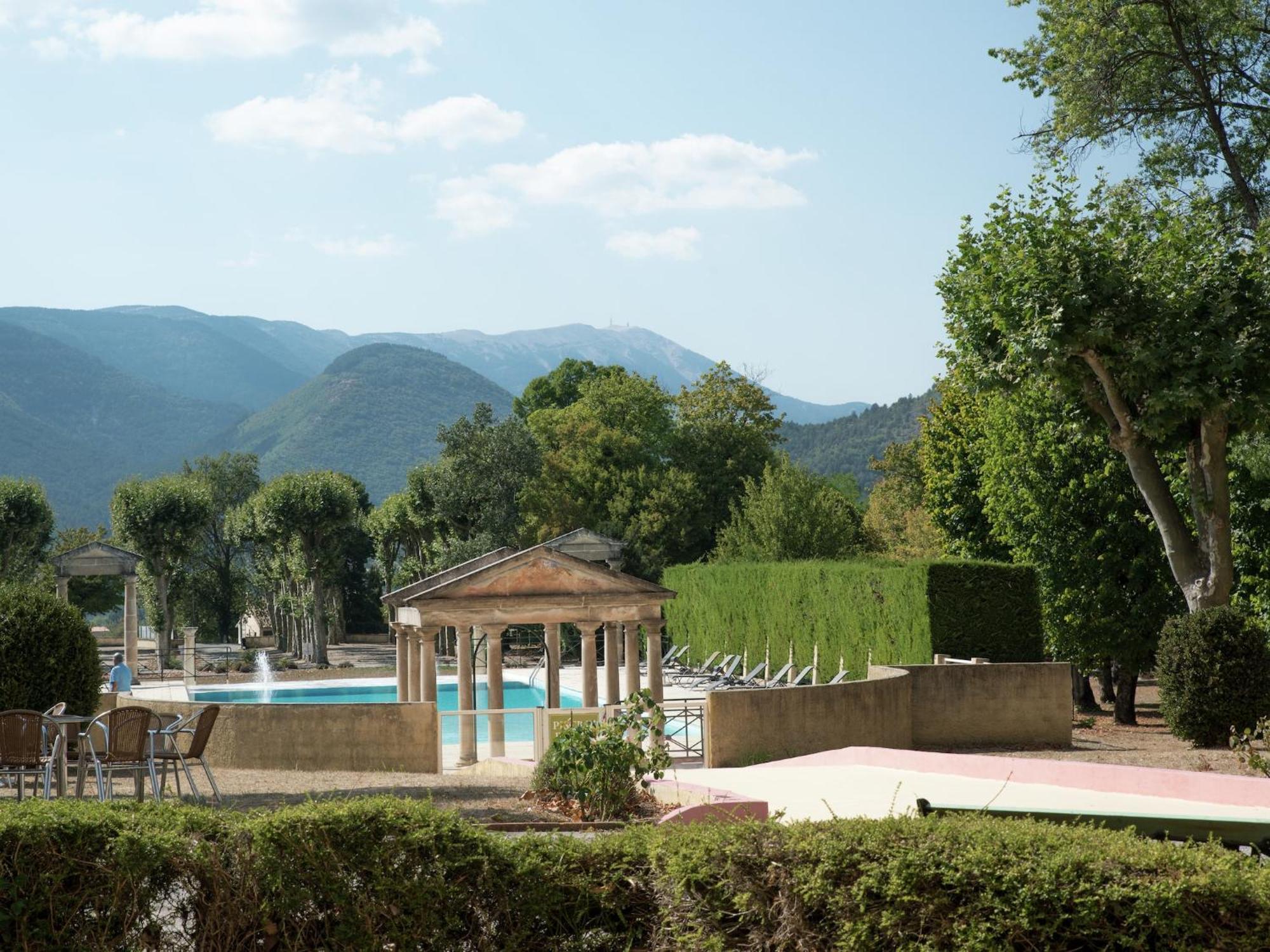 Cozy Apartment With Swimming Pool Terrace Garden Parking Montbrun-les-Bains Exteriér fotografie